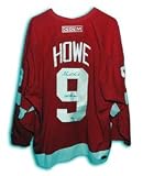 Gordie Howe Signed Detroit Red Wings CCM Red Jersey - Mr. Hockey