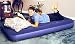 NEW Blow Up Inflatable Camping Flocked Air Bed\Mattress Image