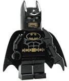 Batman (Black) - LEGO Batman Minifigure with Batarang