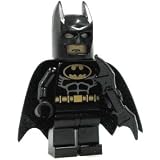 Batman (Black) - LEGO Batman Minifigure with Batarang