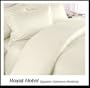 Solid Ivory 1200-Thread-Count 3pc Queen Duvet-Cover 100-Percent Egyptian Cotton, Sateen Solid, 1200