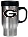Georgia Bulldogs Stainless Steel Travel Mug
