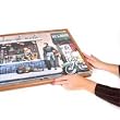 Master Pieces Jigsaw Puzzle Frame 19-1/4 Inch by 26-3/4 Inch Wood