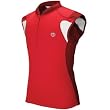 Pearl Izumi 2008 Men's P.R.O. Sleeveless Cycling Jersey - Diablo Red/White - 0655-164