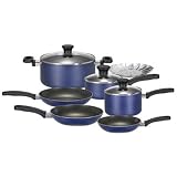 T-Fal Banquet Non-Stick 3 Piece Fry Pan Set, Grey