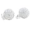 Damen Ohrstecker Ohrringe Silber 925 Mit Swarovski Elements -6mm