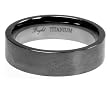Titanium Ring with matte polish. Width: 6mm Titanium Ring with matte polish. Width: 6mm