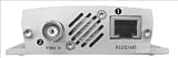 Bosch VIP 1000S 2975 MPEG-2/4 TRANSMITTER, AUDIO, SERIAL INTERFACE, ALARM IN AND RELAY OUT, INCLUDES