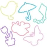 Silly Bandz Spring Shapes - 24 Pack