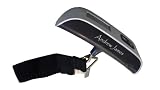 Andrew James Hand Held Digital Luggage Travel Scale With Room Temperature Display. Batteries Included