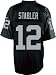 Ken Stabler Oakland Raiders Black NFL Premier Throwback Jersey