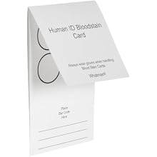 Whatman WB100014 FTA Bloodstain Card (Pack of 100)