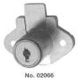 Corbin Cabinet Lock (CCL) 02066-26D-KA Deadbolt Drawer Lock, 1-1/8 Cylinder Length, Satin Chrome - Keyed Alike