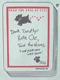 Dear Dorothy Playing Cards