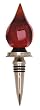 Red Drop Bottle Stopper