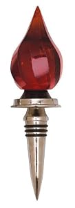 Red Drop Bottle Stopper