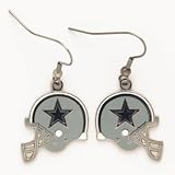 Dallas Cowboys Helmet Logo Dangle Earrings