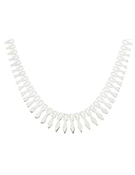 Polished Sterling Silver Graduated Necklace