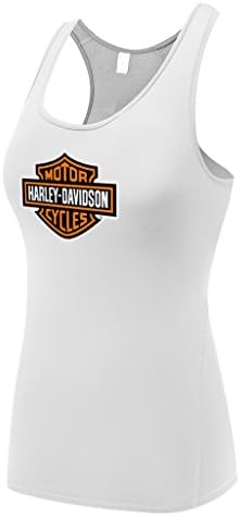 Samm Lady's Car Lovers Harley-Davidson Yoga Workout Tank Top Tee Tshirt