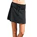 Womens - Cotton Spandex Baby Rib Drawstring Skirt