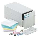 CD/DVD Storage Drawer, Stores Up to 150 CDs/DVDs, Light Gray - Sold as 1 Each