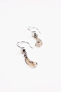 Cascade Silver and Mother of Pearl Earrings