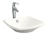 KOHLER K-19047-0 Escale Vessels Lavatory, White