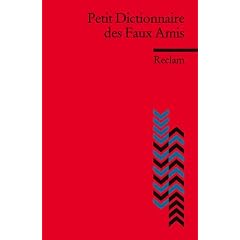 Petit Dictionnaire des Faux Amis