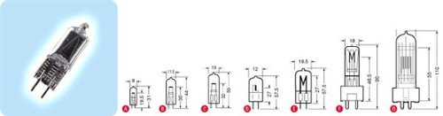 Osram - Lampes - Ampoules GX6.35 Osram 120V 300W GX6.35Osram120V300W Neuf