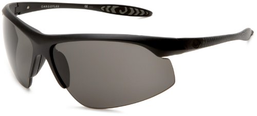 Gargoyles Men's striker Shield Sunglasses,Globe Frame/Smoke Lens,one size