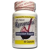 EXTRA HIGH POTENCY RESVERATROL 500 MG 60 Caps. - FREE SHIPPING