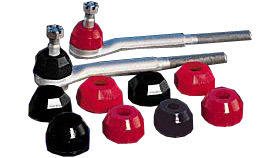 Energy Suspension 9.13105R Red Round Tie Rod End Boot - Pair