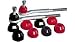 Energy Suspension 9.13119R Red HyperFlex Polyurethane Front Tie Rod Dust Boots - Set of 2
