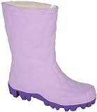 Produkt-Bild: Original WORLD GALMOD gef&uuml;tterter Wintergummistiefel / Winterstiefel mit Stonemuster 100% wasserdicht