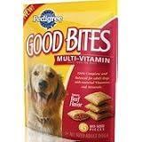 [Sold as a pack of 5] PEDIGREE GOOD BITES MULTI VITAMIN Snack Food Treats for Dogs ,45...