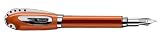 Ducati 1000 Petrol Orange Medium Point Fountain Pen - DU-FPOR-M