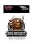 Mindfull Designs - Bull Security Car Alarms - Mini Car Alarm Sticker / Decal
