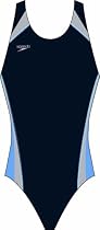 Speedo Women's Enurance and Go Splice Powerback - Blue Size 40"