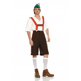 <b>Men's Lederhosen German Costume</b>