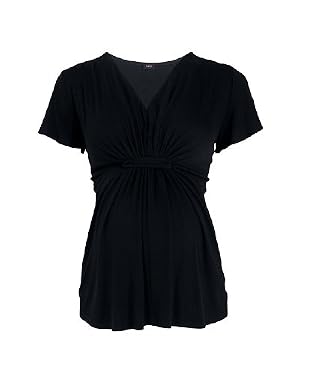 Twisted front top - black 10
