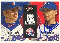 Trace Coquillette, Montreal Expos, 2000 Fleer Tradition Autographed Card