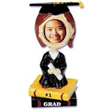 FEMALE GRADUATION BOBBLEHEAD/CAKE TOPPER