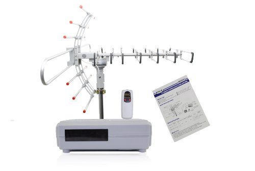 ATC®Infrared Remote-controlled Outdoor Antenna 22-38dB/360 Degree Rotation/VHF,UHF Full channel ATC®Infrared Remote-controlled Outdoor Antenna 22-38dB/360 Degree Rotation/VHF,UHF Full channel