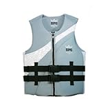 SPYDEGUY(XpC_[KC) COAST GUARD VEST LT.GREY~WHITE M SLV-27134