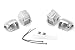 HARLEY Electra Glide Road King Chrome Switch Housings