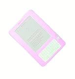 Premium Baby Pink Silicone of Skin Case Cover with Screen Guard Protector for Amazon Kindle 2 Ebook Reader Player