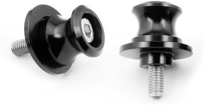 1 Set CNC Racing Dirt Motorcycle Accessories Swing Arm Sliders Spools Black Fit For Yamaha 6mm FZR1000 EXUP 1991