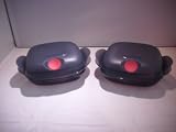 Tupperware Heat N Serve Set of 2, 2 Cup Containers Bowls