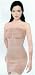 figurformendes Damen Miederkleid trägerlos. Bodyformer Figurformer Unterhemd