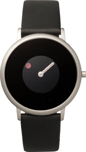 Danish Design Women’s Round Black Leather Watch-IV13Q748